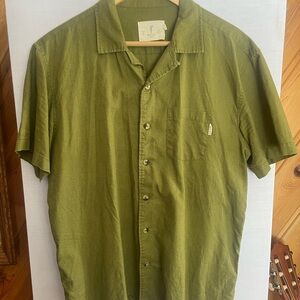 WELD MFG Organic Cotton Olive Green Men's Shirt